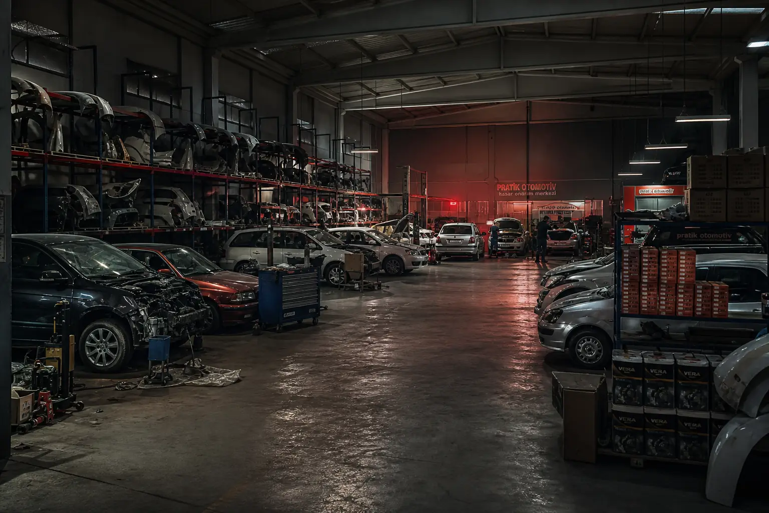 Profesyonel servis atölyesi